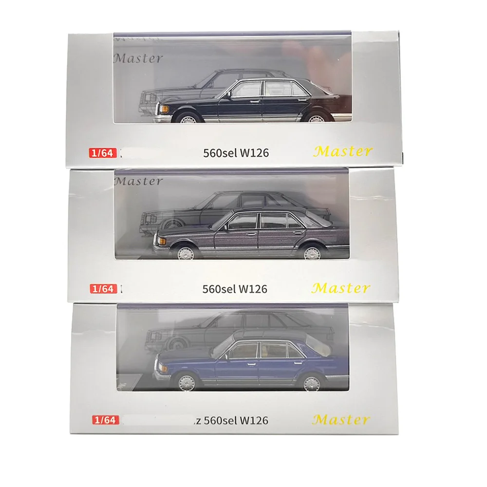 Коллекционные игрушечные автомобили Master 1/64 S-Class S680 S650 S560sel W126 S450 W222