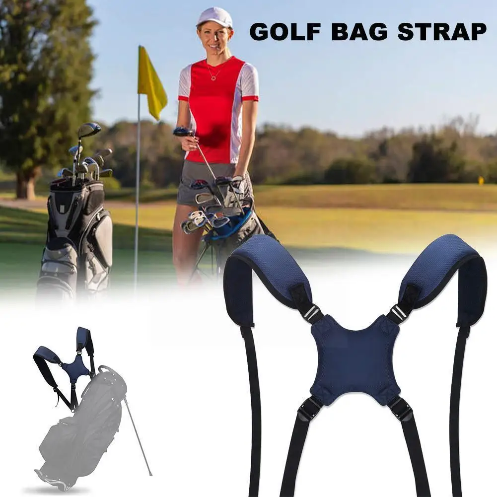 

Golf Shoulder Strap Golf Bag Strap Replacement Comfort Adjustable Bag Accessories Strap Golf Shoulder Outdoor G6k9