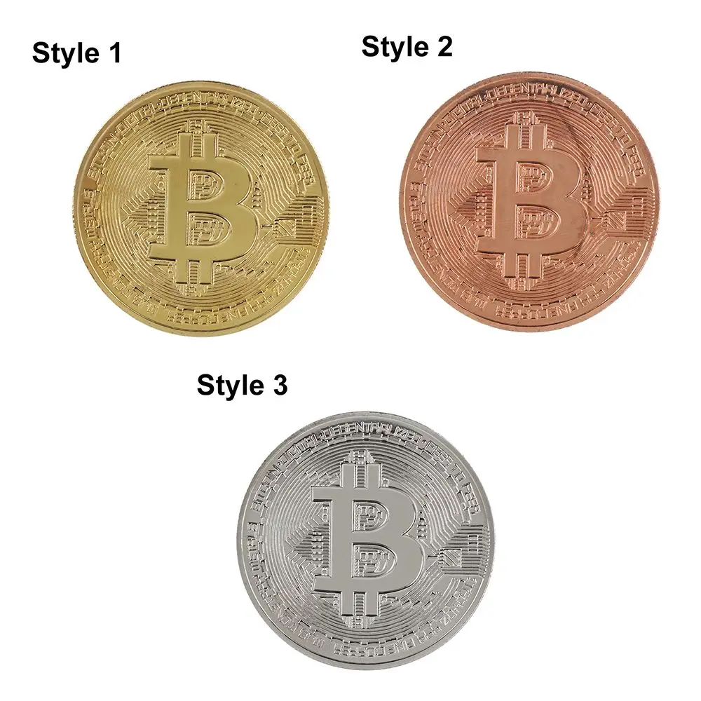 1 шт. Биткоин монета вергульда Btc