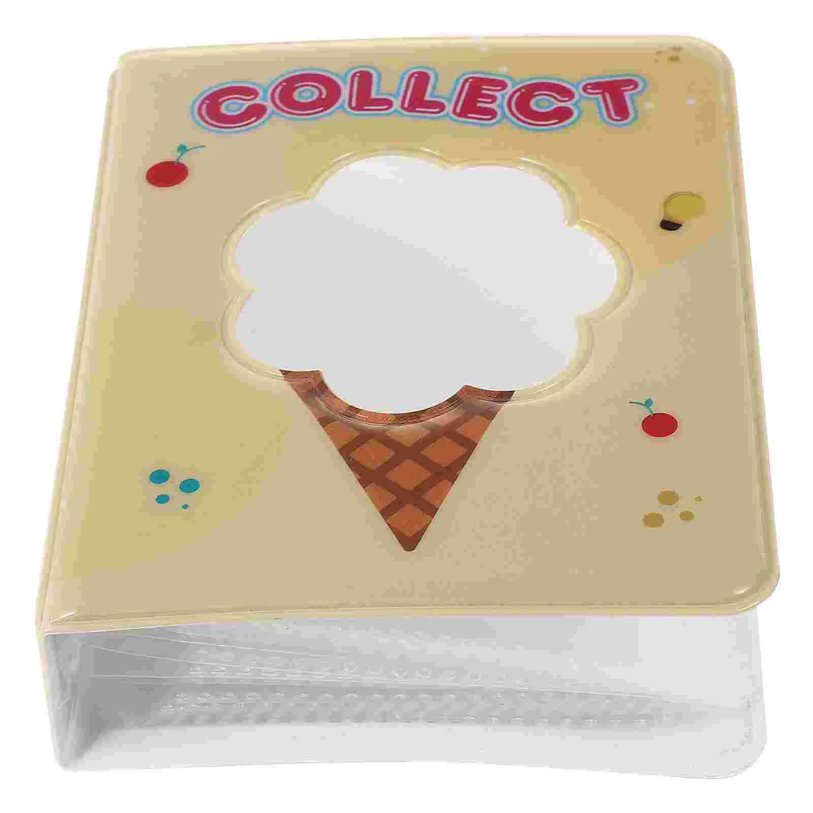 

Mini Pictures Book Photo Album Photo Storage Album Photo Collector Mini Cartoon Album for Gift Home Students