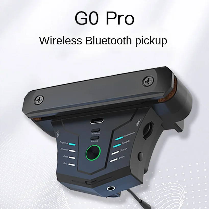

Guitar Pickup G0pro Cable Punch Free Bluetooth Wireless Pickup for Internal Recording and Performance
