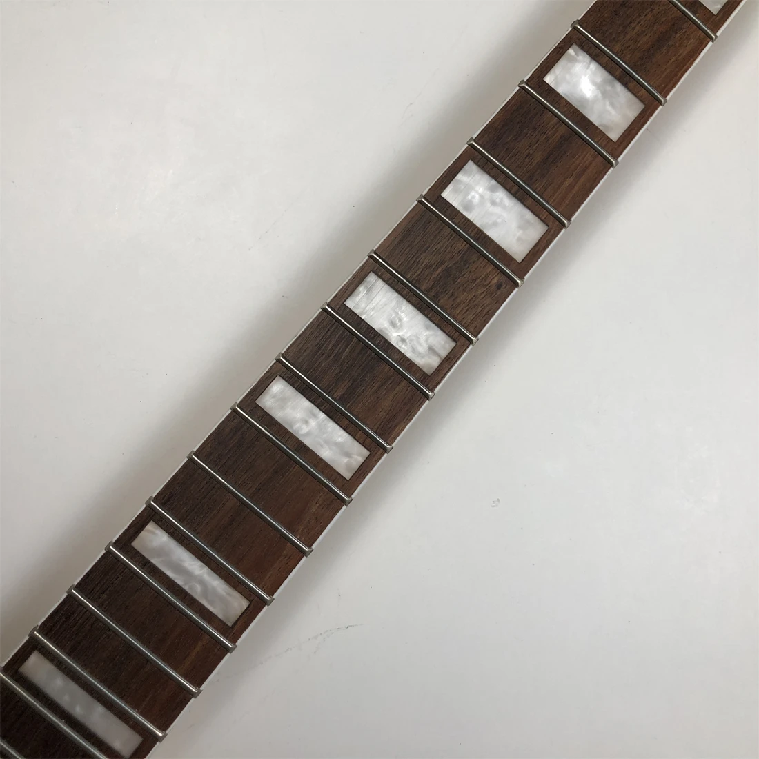 Left Hand Or (Reverse Head) Guitar Neck Maple 22 Frets 25.5Inch Rosewood Block Inlay Gloss DIY enlarge