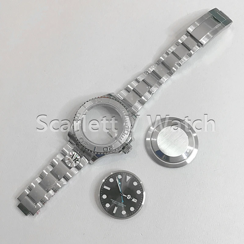 

AR Factory latest version 1:1 Best Edition 904L Steel case Gray Dial on SS Bracelet A2824 for 116622