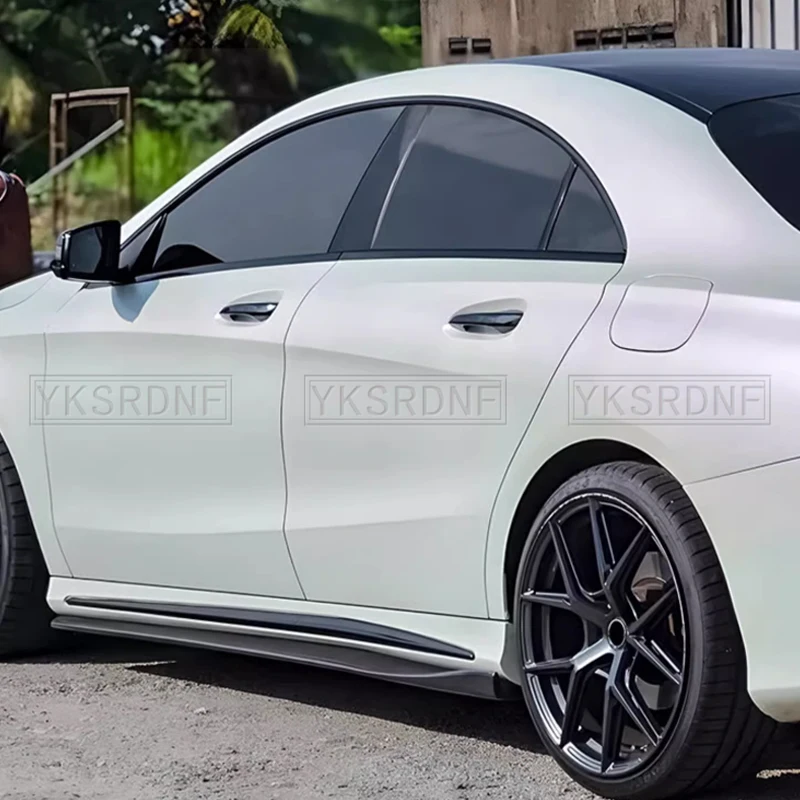 Автомобильный Стайлинг черное оконное украшение с блестками накладка для Mercedes