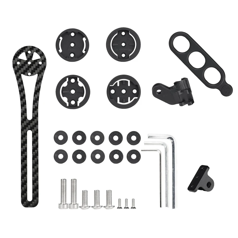 

New Hot Bicycle Handlebar Computer Carbon Mount Bicycle Road Bike Stopwatch Mount Holder For Gar Min Go Pro Bryton Wahoo-