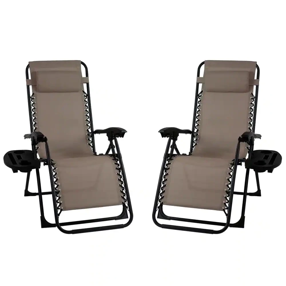 

Premier Metal Outdoor Patio Recliner Gravity Chairs (2-Pack)