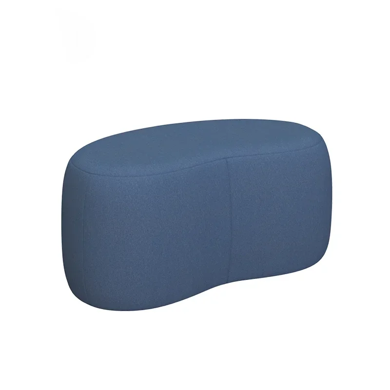 Роскошный табурет INS Lamb сменная шерстяная табуретка для ног пуф спальни