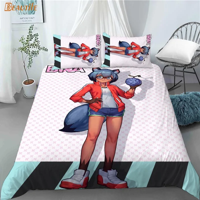 Hot Brand New Animal Anime 1 Duvet Cover 2 Pillowcases Polyester Fabric Bedding Set Family Boy Kid 1228 |