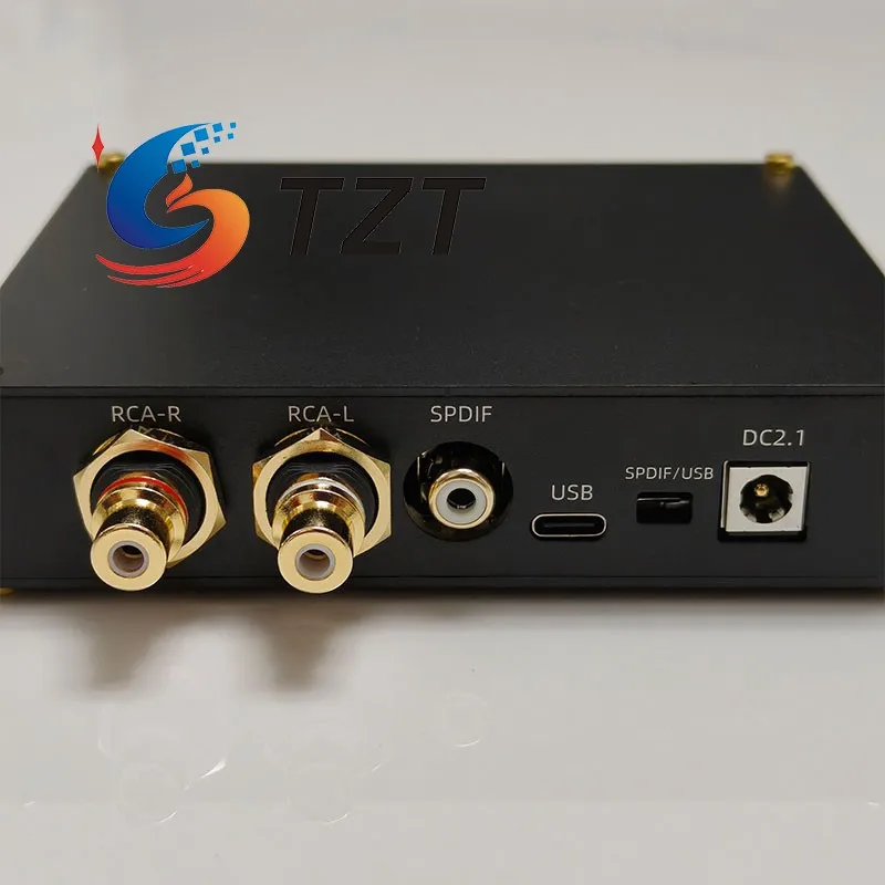 Фото Аудиодекодер TZT V4 R2R DAC с нулевым фоновым шумом, высокоточный декодер с динамической компенсацией 0.1PPM TCXO №2