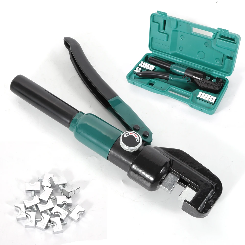 

Hydraulic Compression Tool Crimping Plier Terminal Wire Tool Electrical Battery Cable Lug Crimper