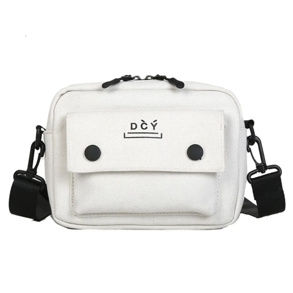 Холщовые женские сумочки высокого качества однотонная сумка-мессенджер с