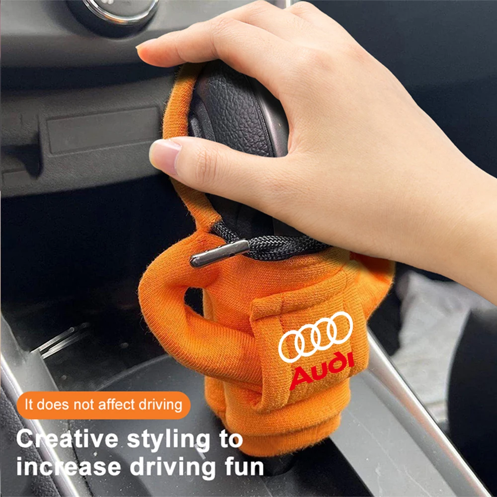 Фото Накладка на ручку переключения передач в виде толстовки для Audi Sline A1 A2 A3 A4 A4L P 8V 8L RS RS3 RS4 №1