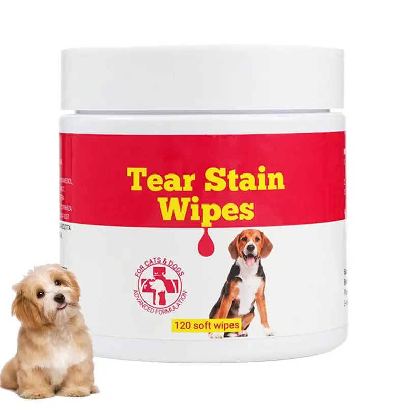 

Tear Stain Wipes for Dogs effective pets dogs eyes ears cleaning wipes multipurpose pets eyes stains remover for pets dogs