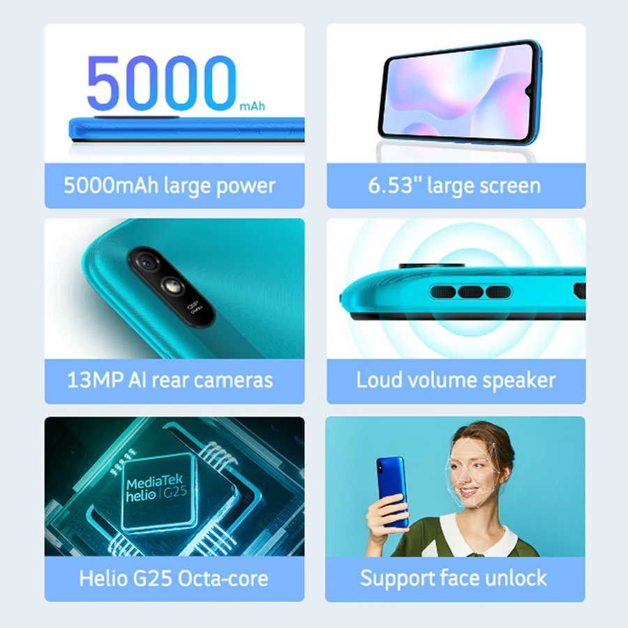 Xiaomi Redmi 9A 6.53