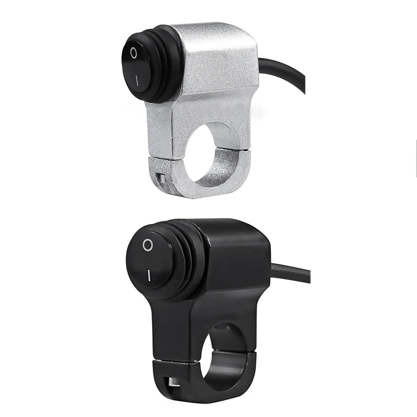 

Universal Handlebar Fog Brake Light Switch Aluminum Alloy 7/8 Inch 22mm 20A Waterproof Motorcycle Headlight ON Off Button Switch