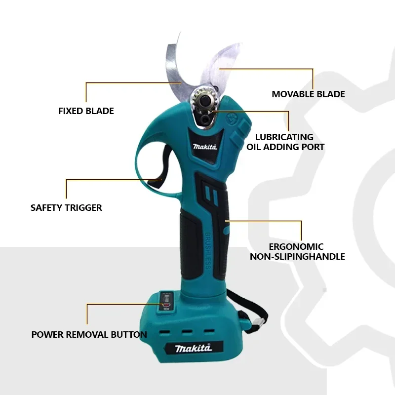 Бесщеточный электрический секатор Makita