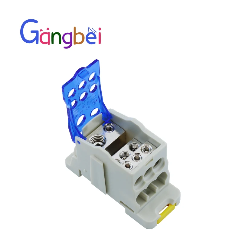 UKK125 Din-рейка 2 в N Out Клеммная колодка Распределительная Коробка Универсальная