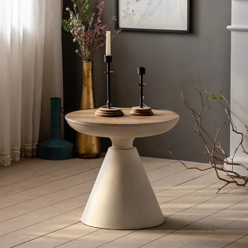 

Компактные журнальные столики, уникальный небольшой эстетический журнальный столик для спальни, Современный дизайнерский простой напольн...