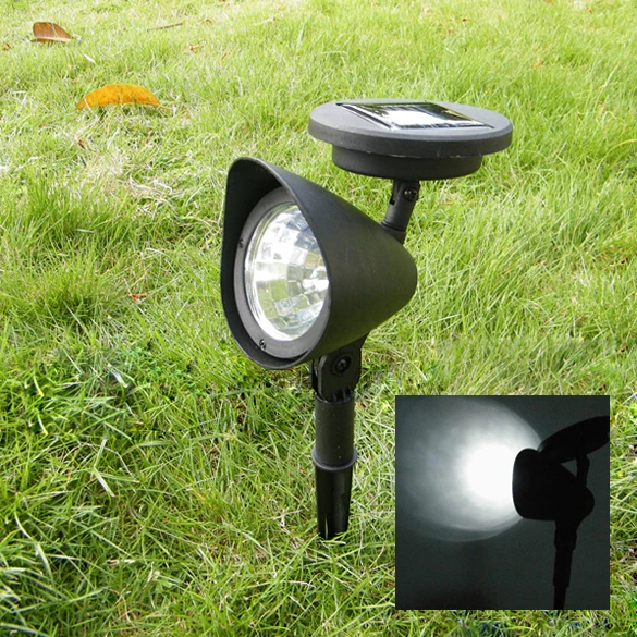 

Outdoor Garden 3 LED Solar Powered Spot Landscape Spot Light LED Spotlight Lamp For Outdoor Garden Spotlight