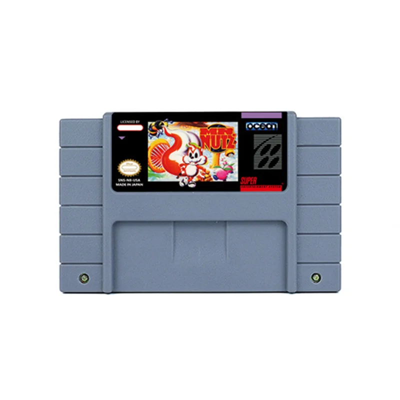 

Экшн-игра Mr. Nutz для SNES 16 бит