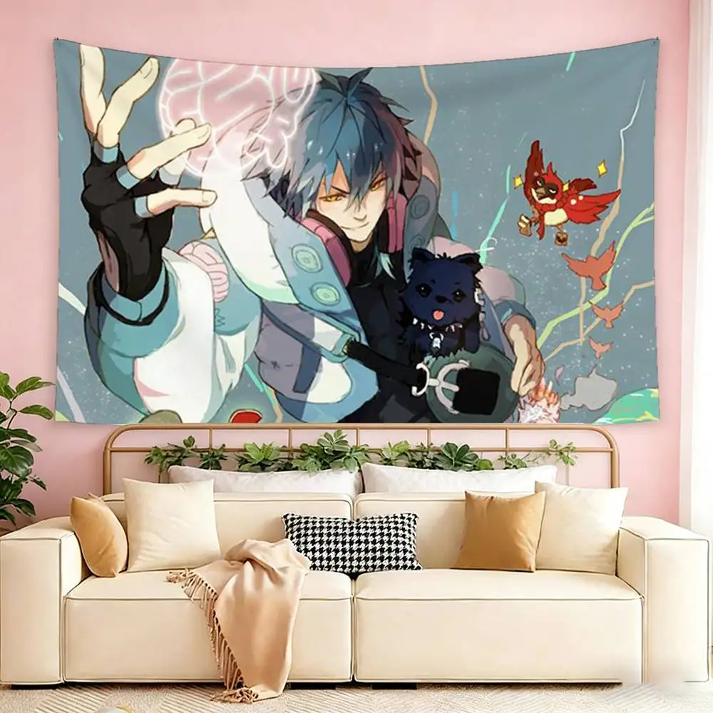 Фото Флаги D-DRAMAtical Murder Clear Aoba, подходящие для вечеринок, клубов, украшения стен на открытом воздухе и в помещении, баннеры, подарки для фанатов №5