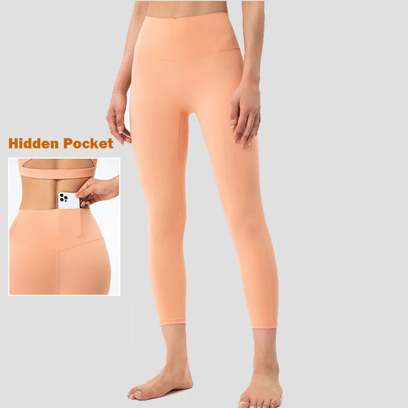 

Women Capri Yoga Leggings Squat Proof 4 Way Stretch Fitness Super Soft Slimming Fit Hight Waist Gym Yoga Pant Workout