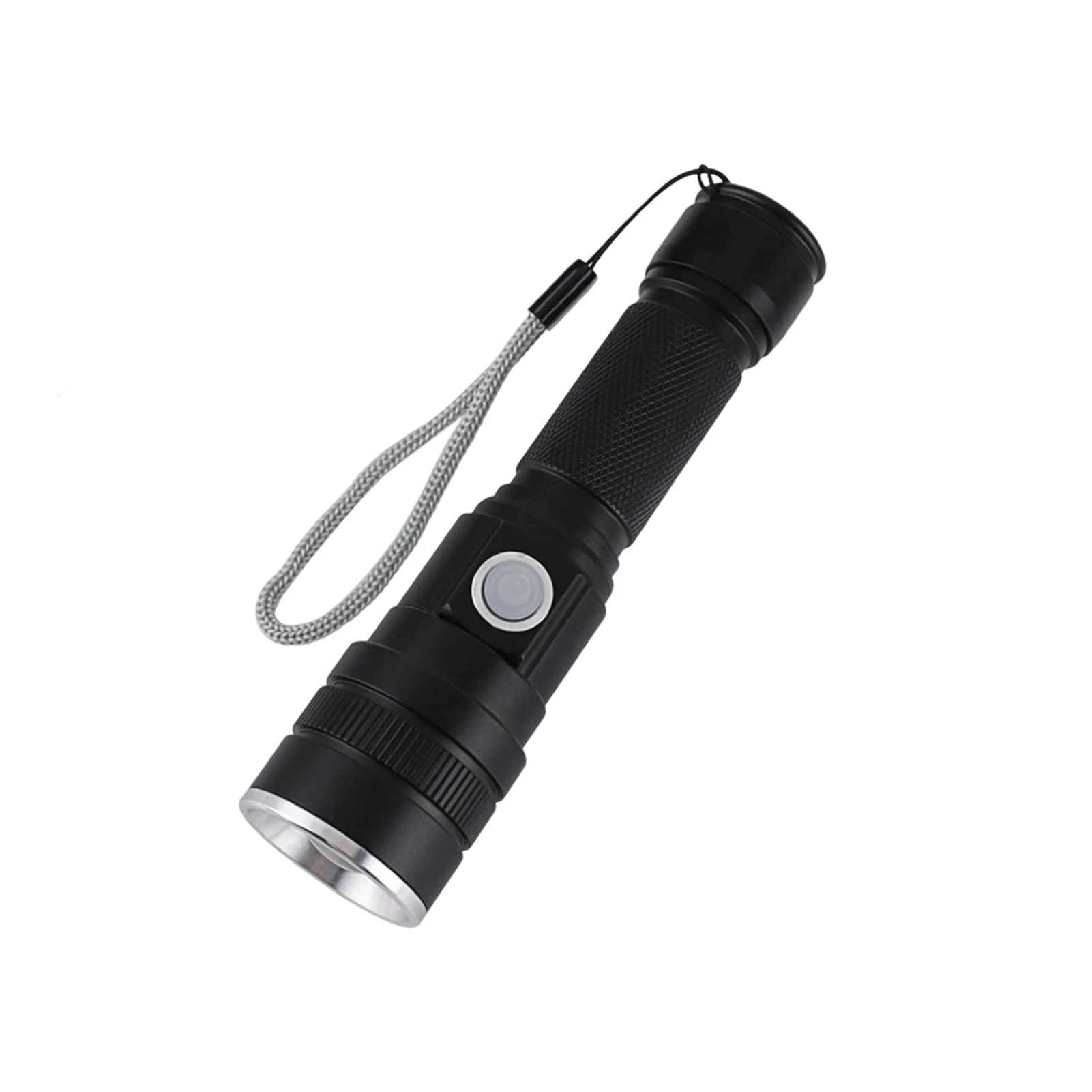 

HOT Strong Light Rechargeable Flashlight IPX4 Waterproof 1800 Lumen 300m Range Light for Professional Photography