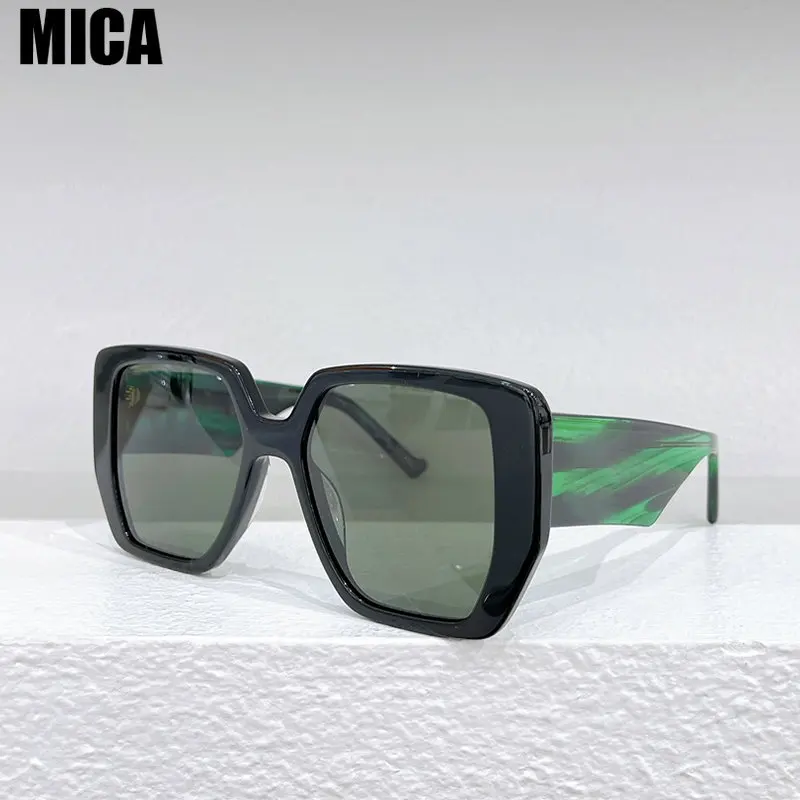 

Новинка 2023, роскошные женские солнцезащитные очки, элегантные квадратные модные очки, дизайнерские женские классические винтажные очки ручной работы