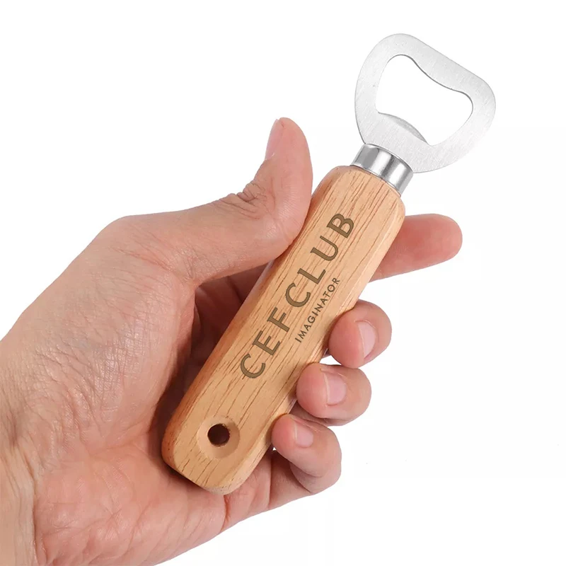 

Упаковка из 25 персонализированных открывалок для бутылок с деревянной ручкой рекламный товар Подарочная открывашка для пивных бутылок с индивидуальным логотипом Бесплатная гравировка