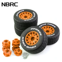 24pcs 113mm tyre wheels short course truck tires for 12mm 14mm 17mm arrma traxxas hsp tamiya hpi on road vehicle short truck