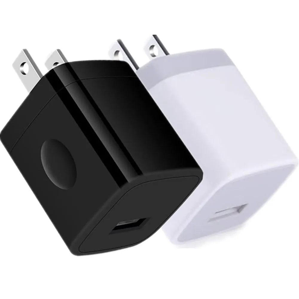 

1000 шт., 5 В, 1 А, usb адаптер питания переменного тока для iphone X, 8, 7, 6, 5