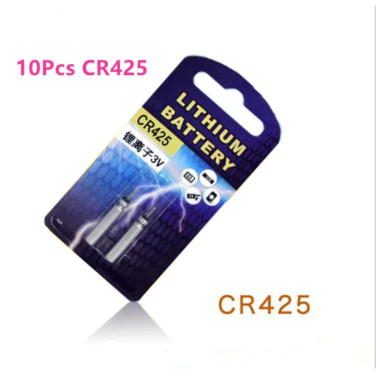 

10 шт. CR425 поплавок для рыбалки Инструменты батарея DIY CR311 CR316 CR322 CR425 светящиеся Фотоэлементы батареи
