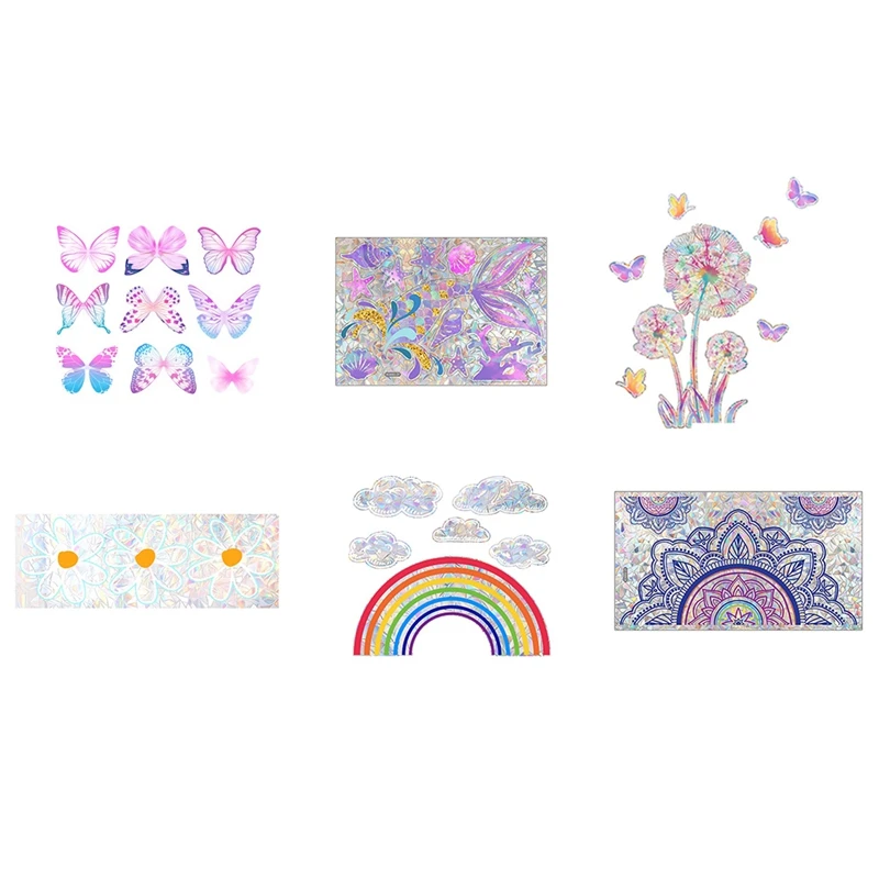 Наклейка на стену ПВХ Электростатическая стеклянная наклейка для окна Suncatcher