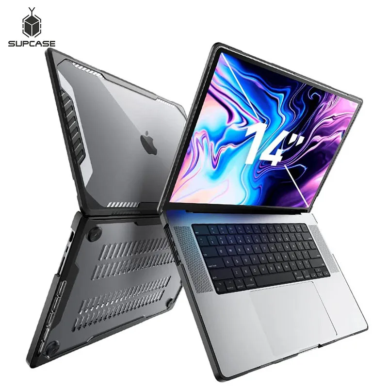 Чехол SUPCASE для MacBook Pro 14 (2023/2021) A2779 M2 / Max A2442 M1 двухслойный жесткий защитный чехол -