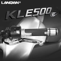 for yamaha kle500 motorcycle accessories aluminum brake clutch levers handlebar hand grips ends kle 500 1991 2007 2005 2006
