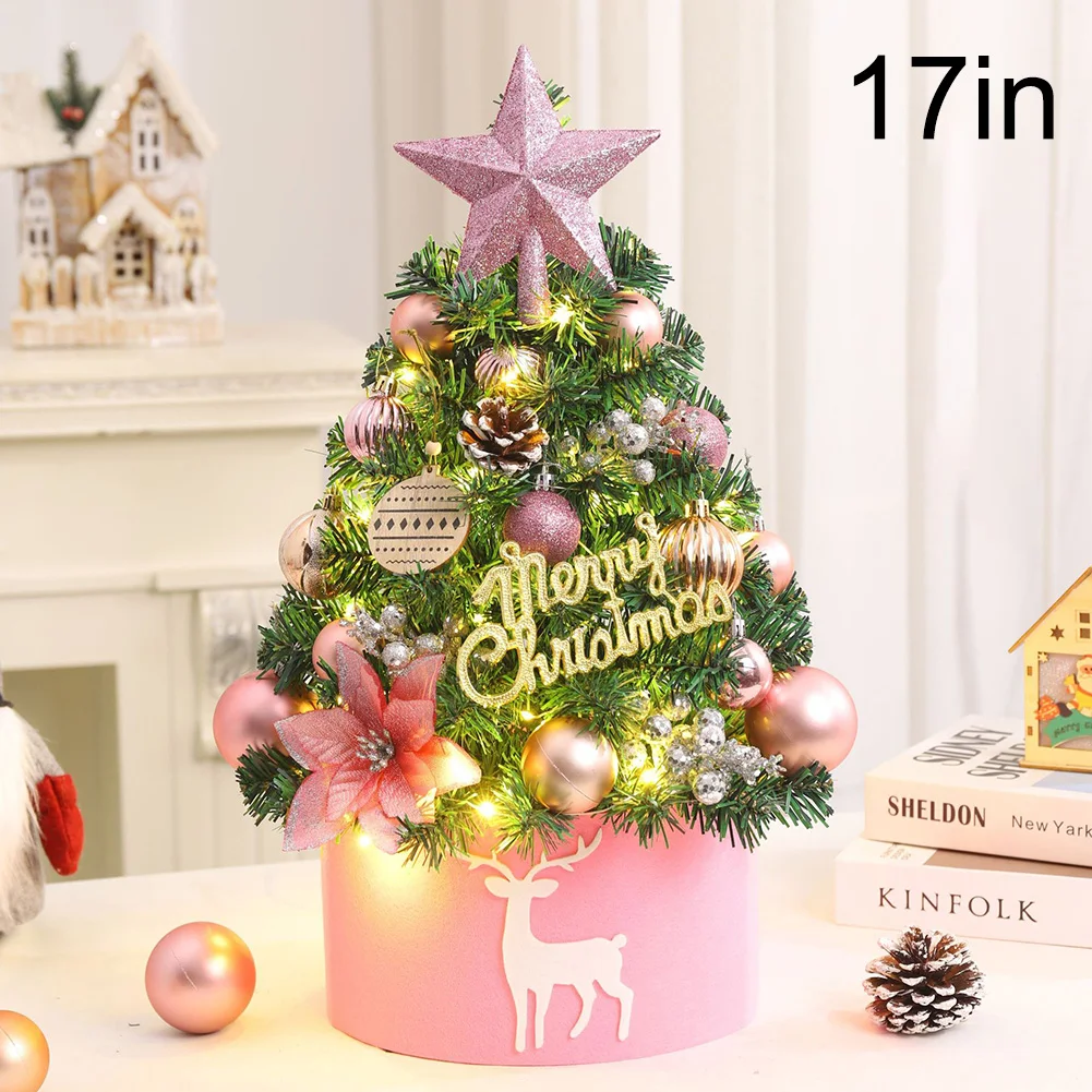 Mini ChristmFor as Tree for SmFor all SpFor aces Уютный HolidFor ay Декор с красочным орнаментомДля aments Для