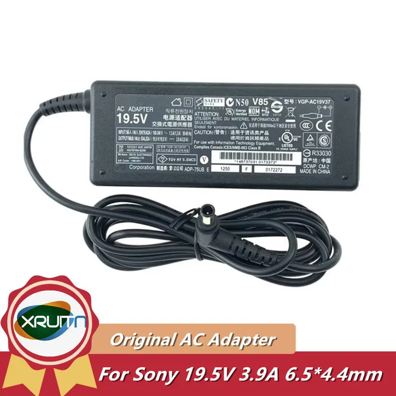 Оригинальное зарядное устройство 19 5 в а для SONY