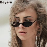 boyarn fashion eyewear new glasses for men and women retro simple sun shading sunglasses trend gafas de sol