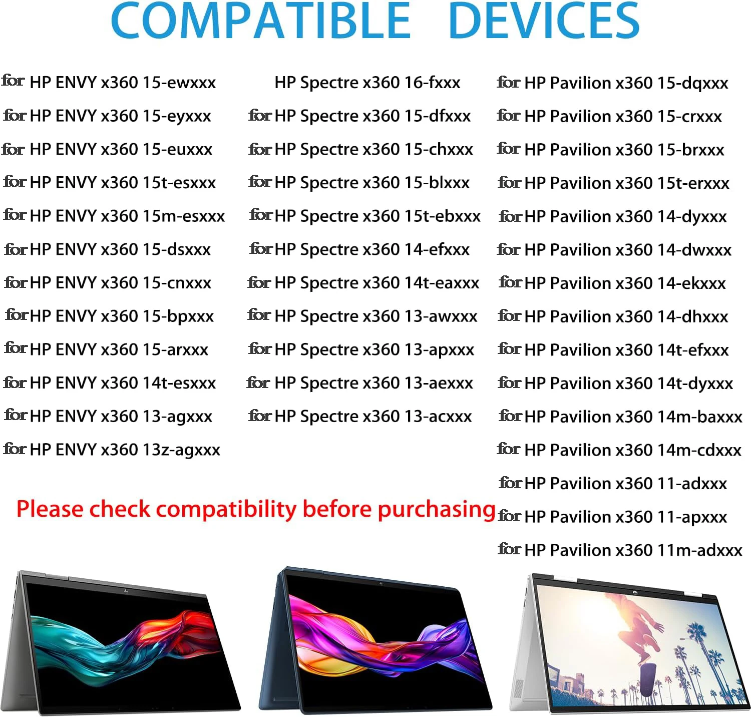 Цифровой стилус MPP для ноутбуков HP Envy X360/Pavilion X360/Spectre X360 2-в-1 Microsoft Surface