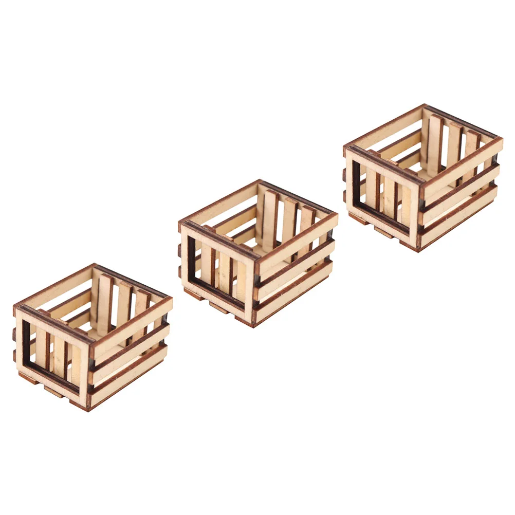 

3 шт., миниатюрные деревянные коробки для хранения конфет