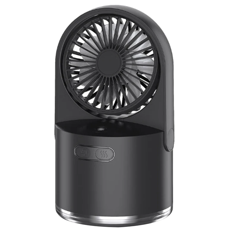 

Table Misting Fan, Personal Cooling Mister Fan With 300ML Large Water Tank, USB Rechargeable Water Spray Mist Fan