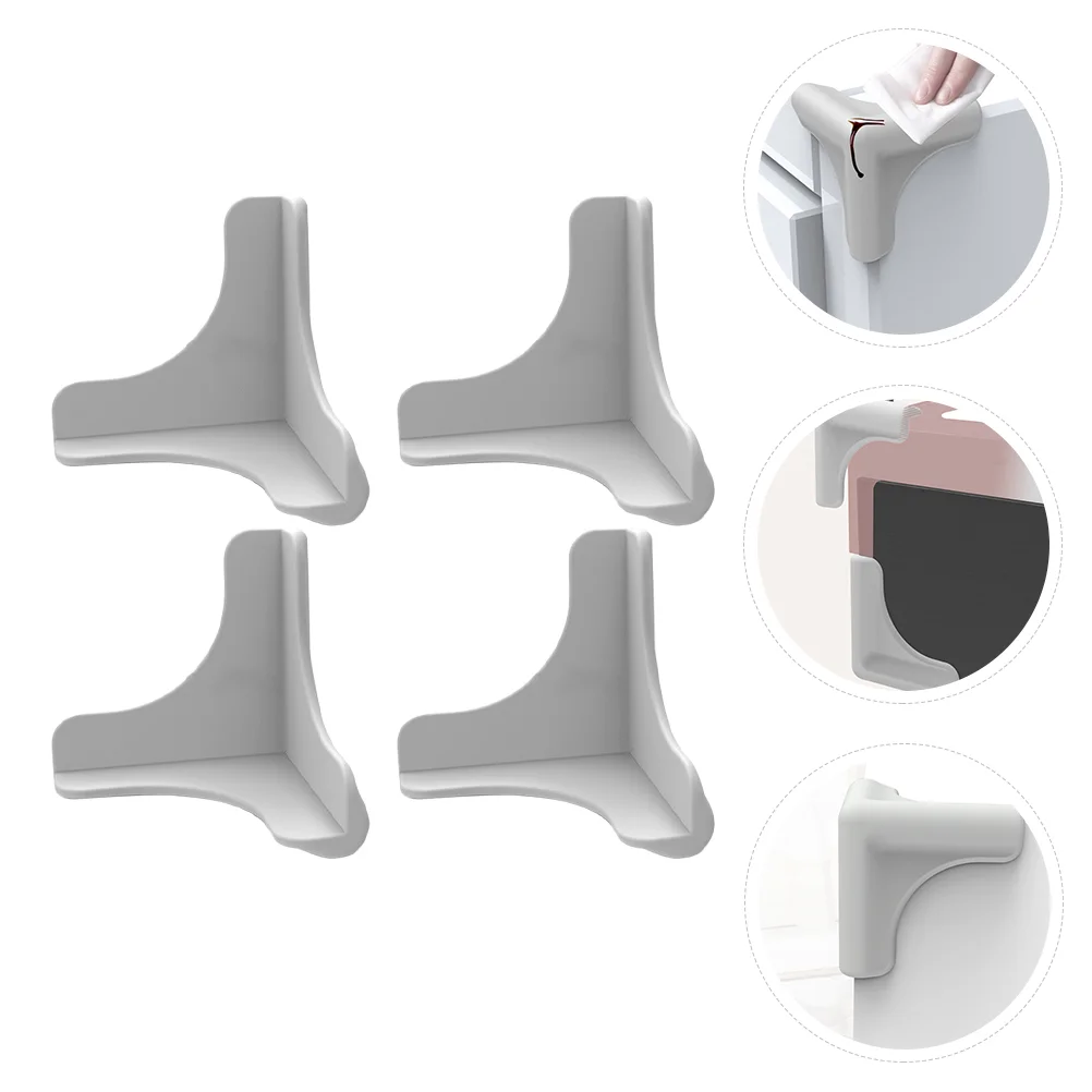 

4pcs Safety Corner Protectors Table Corner Guards Silicone Corner Guards