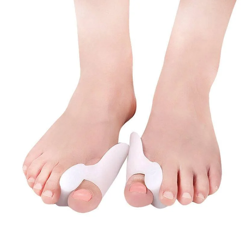 

2PCS Bunion Cushion Protector Pads with Separator for Big Toe Gel Foot Pain Relief Treat Big Toes Joint Corrector
