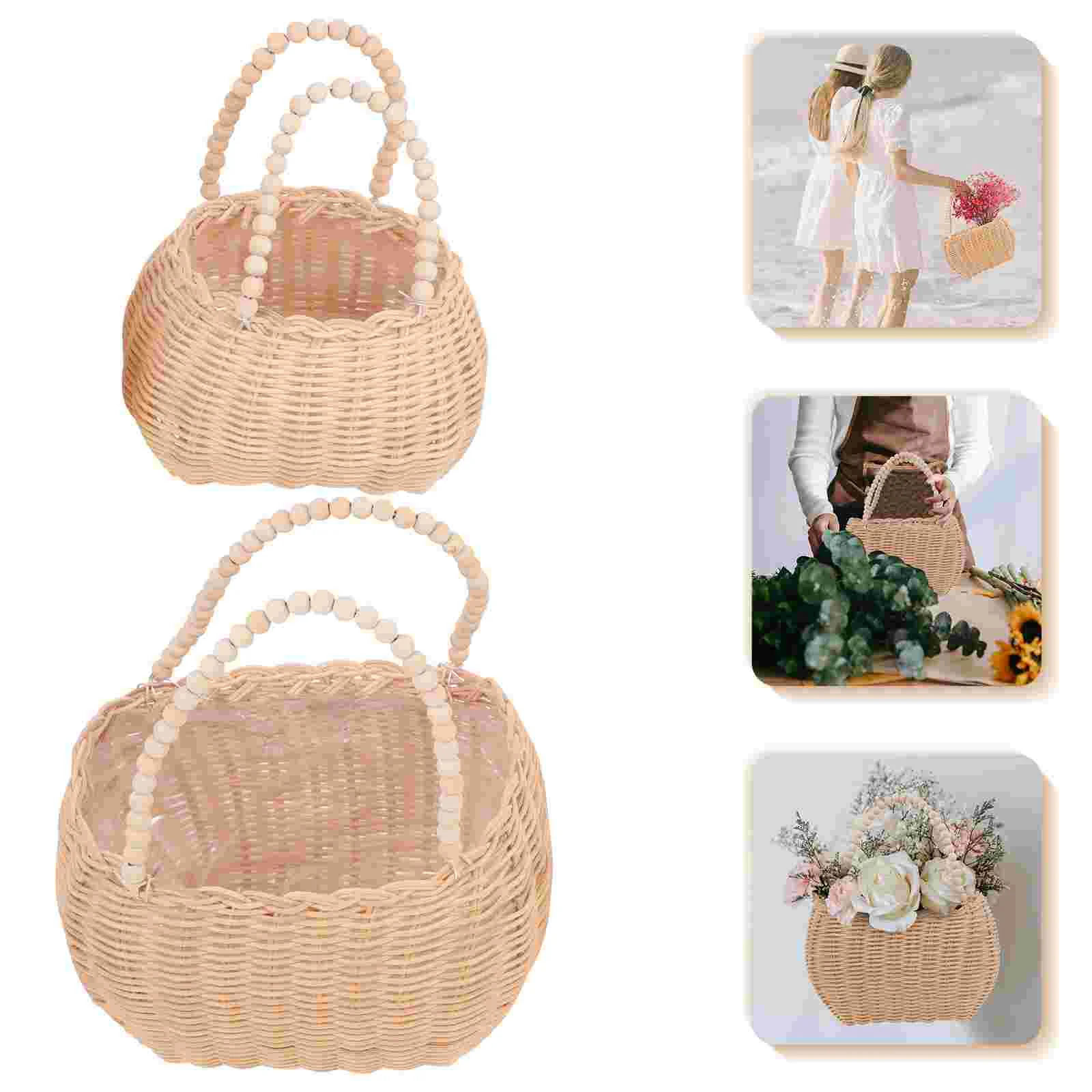 

2 шт., цветочная корзина