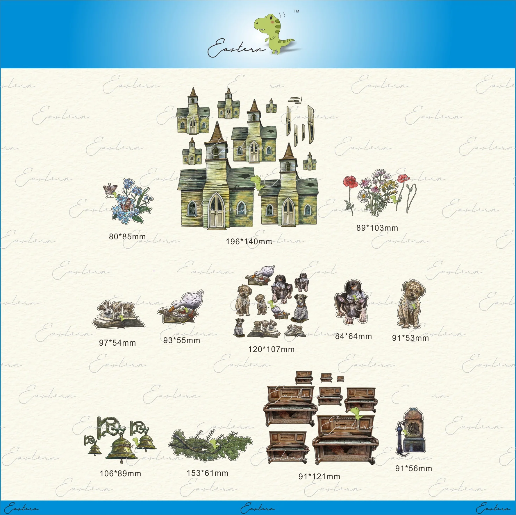 Коллекция старого школьного дома металлические Вырубные штампы 2023 новые формы