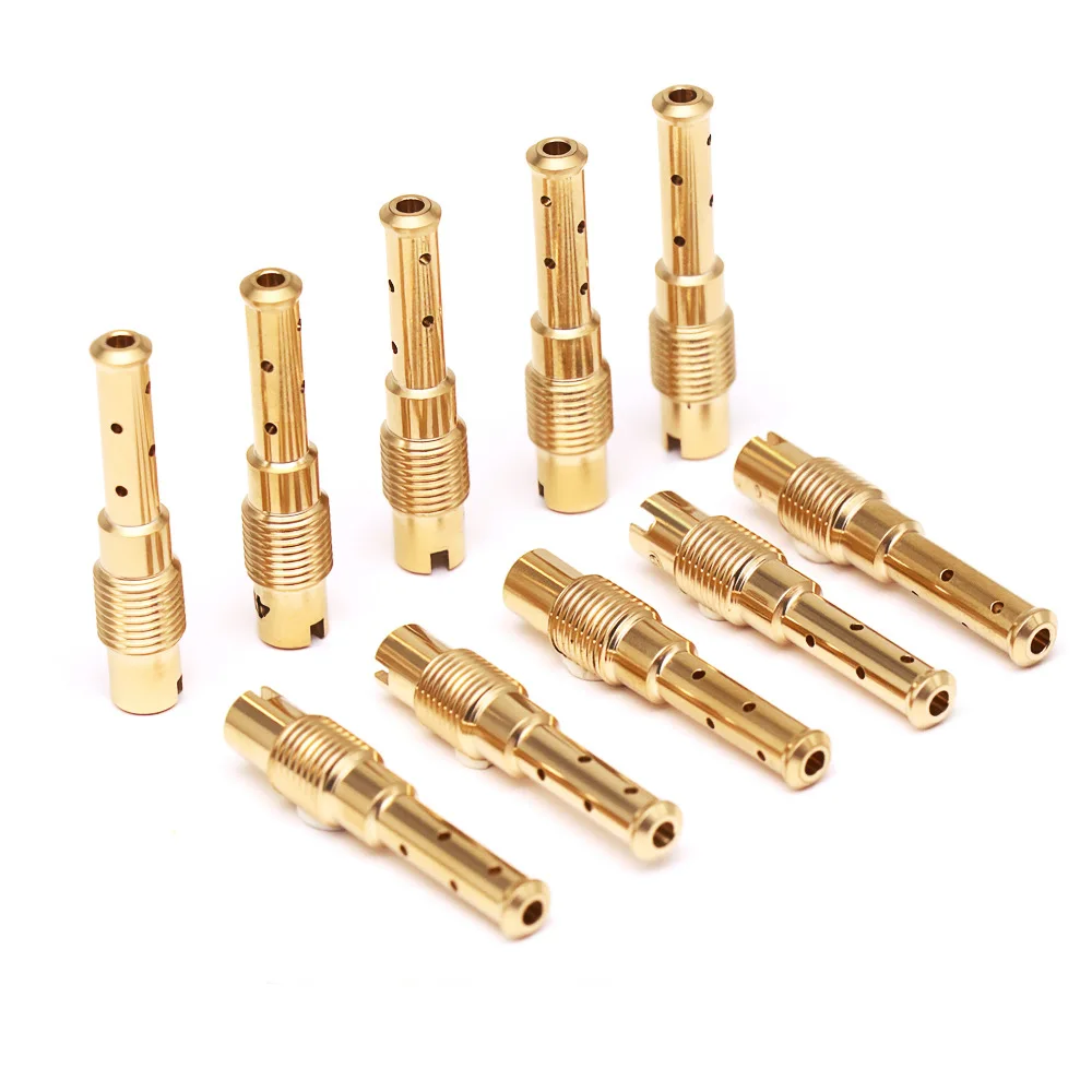 Фото Комплект из 5 форсунок холостого хода (Idle Jet Slow Pilot Jet Kit) 32-40 42-52, замена, код детали 343.0301 343.0302, запчасти для мотоциклов, подходит для карбюратора CP №5