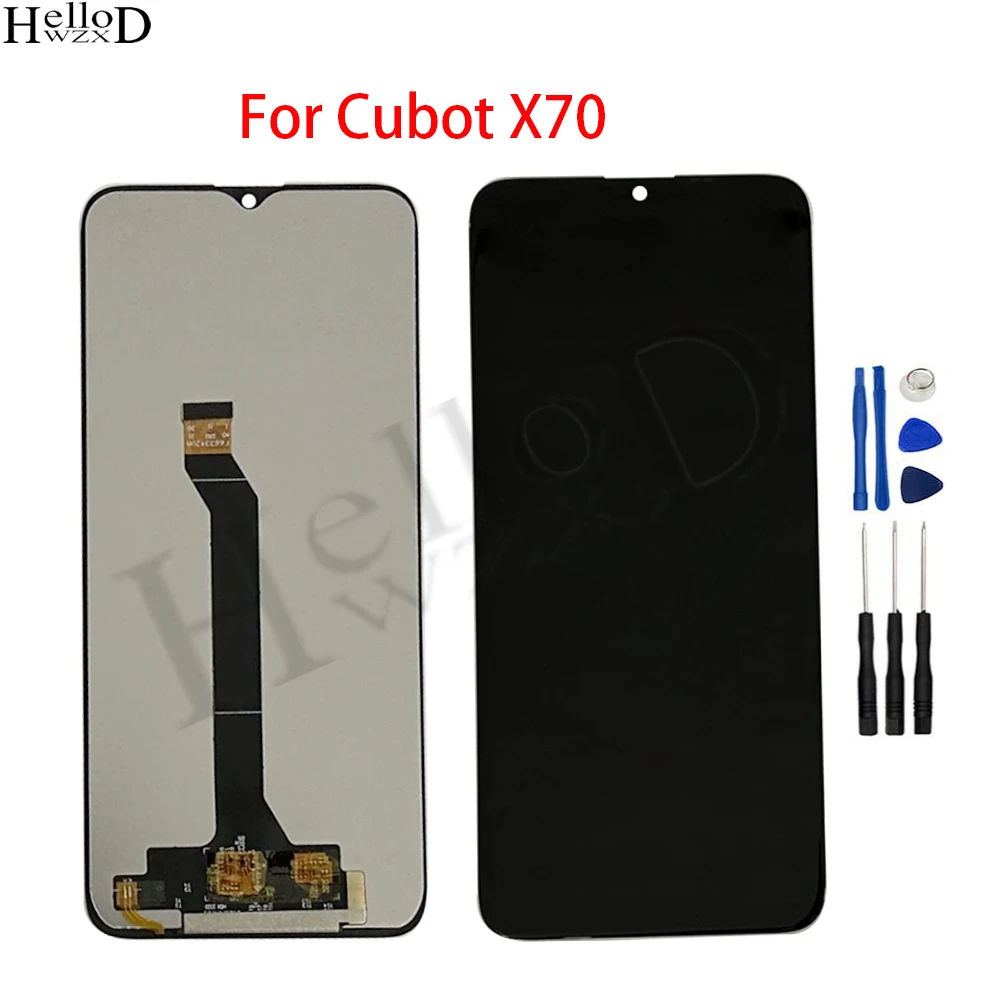 

6,58 дюймовый ЖК-дисплей для Cubot X70 ЖК-дисплей для замены переднего экрана