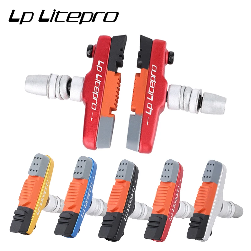 

LP Litepro Folding Bicycle Brake Pad Wear Rubber For DAHON 412/P8 BMX 451 20 Inch Bicycle Brake Pad Bicycle Parts Brake Spacer