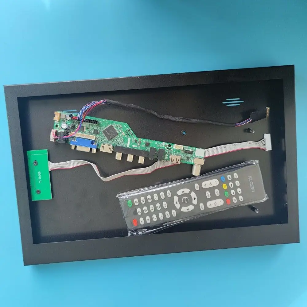 

Комплект LTN156AT05 15,6 "1366x76 8 ЖК-дисплей алюминиевый сплав чехол Панель задняя крышка + ТВ контроллер плата AV VGA HDMI-Совместимость