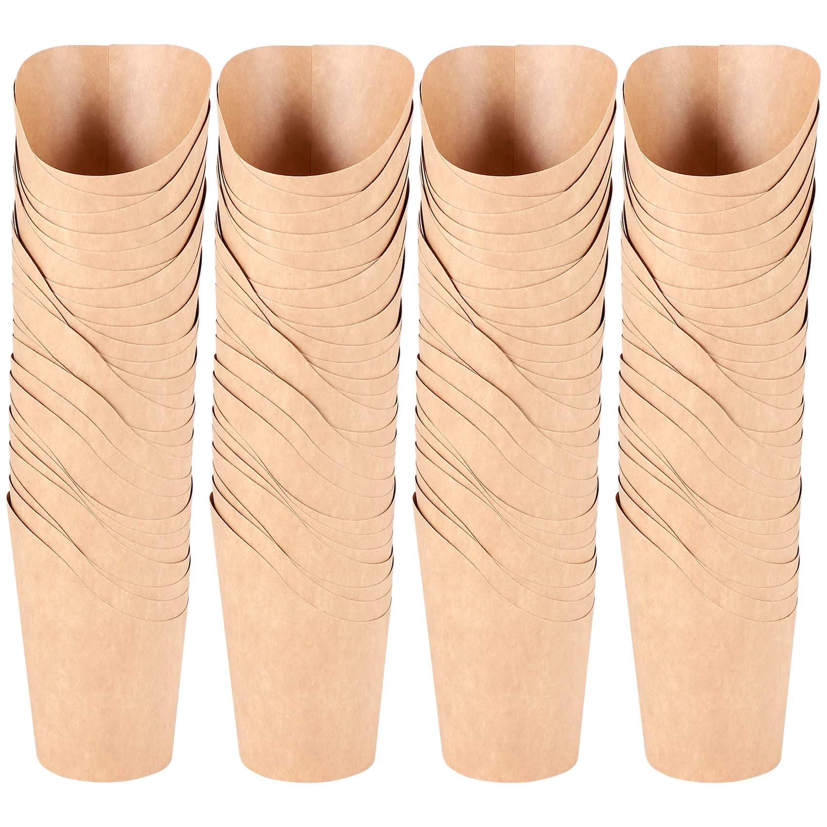 

100Pcs Disposal Take-Out Party Dessert Supplies Paper Cups Holder